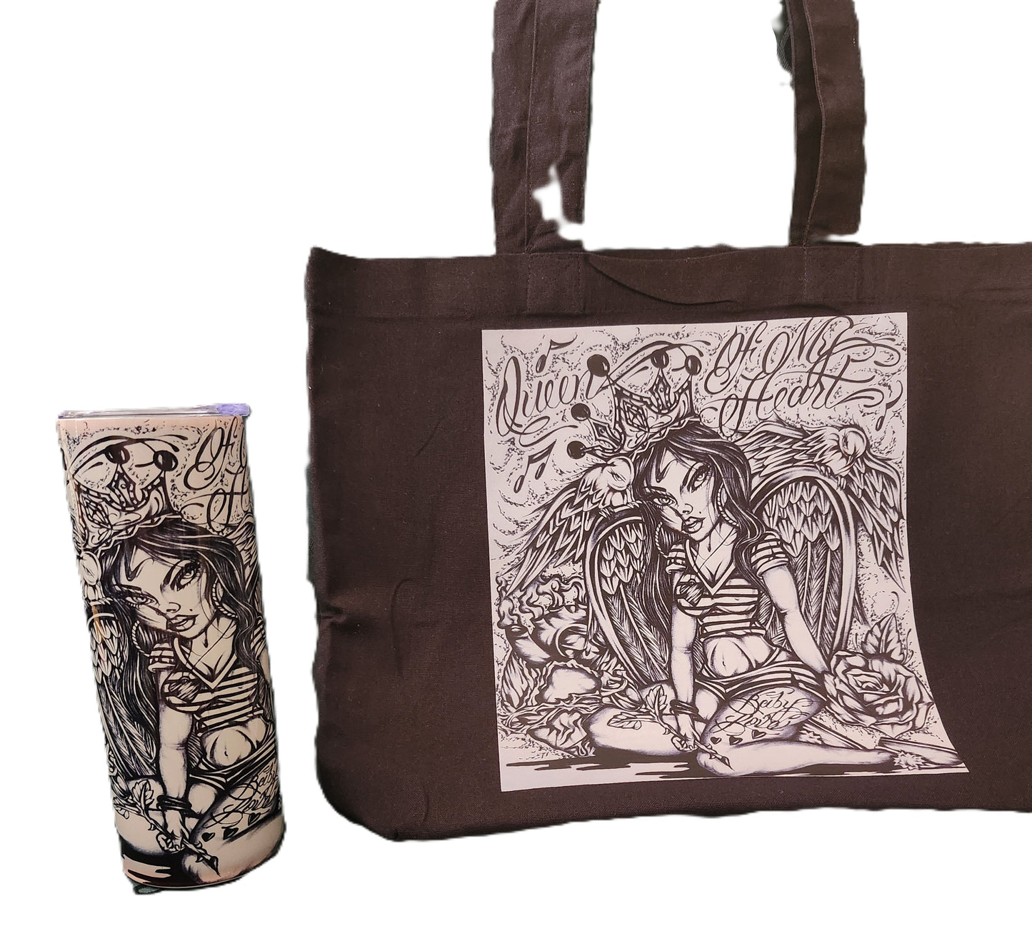 Tote bag and Tumbler