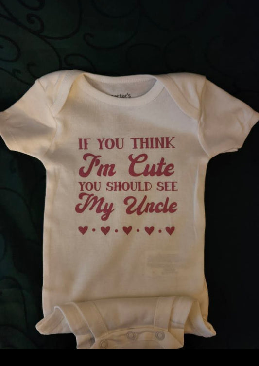 Custom baby onesie