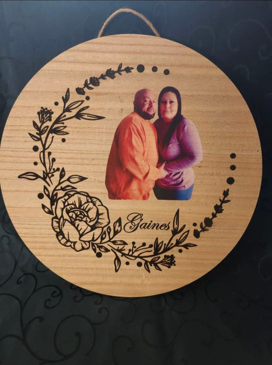 Custom wood art